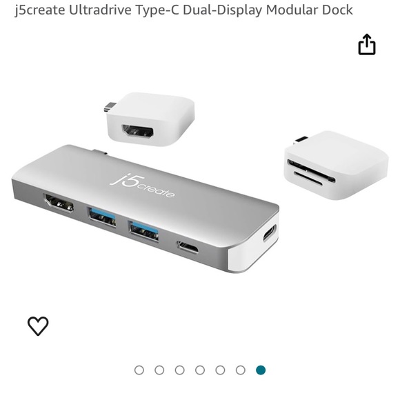 J5 Create USB-c docking hub with adapters - Picture 7 of 14